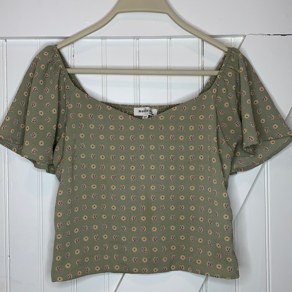 MONTEAU Los Angeles Crop Top